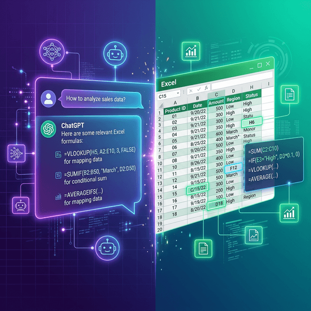 Dùng ChatGPT Viết Công Thức Excel, VBA Và Phân Tích Dữ Liệu: 20 Prompt Hiệu Quả Nhất