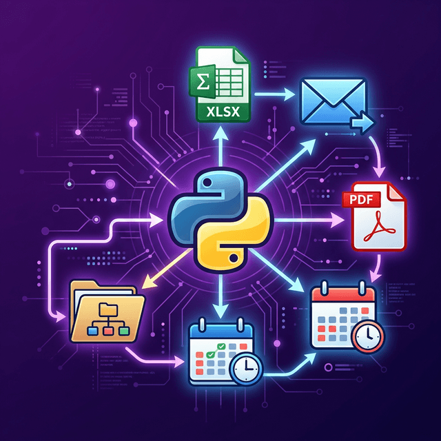 Python Automation Cho Dân Văn Phòng: Tự Động Xử Lý File, Email, PDF Và Web Scraping