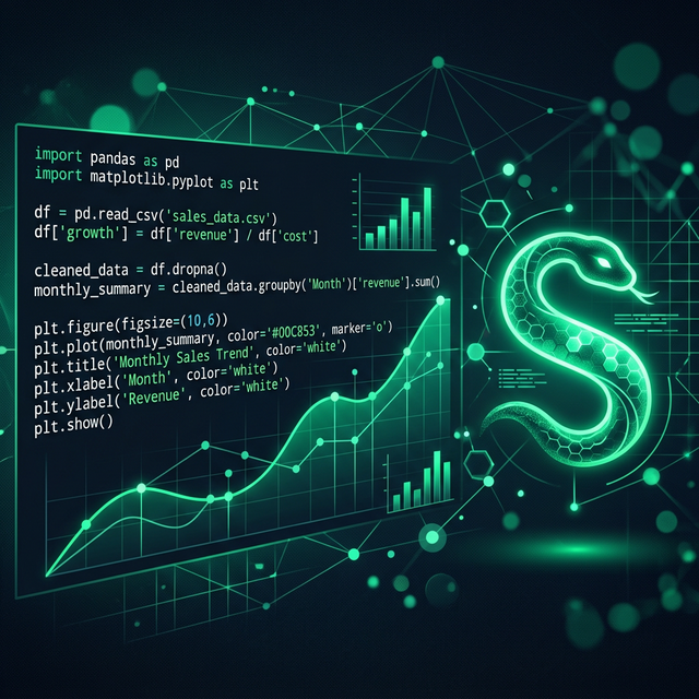 Tự động hóa báo cáo Excel bằng Python: openpyxl & xlsxwriter